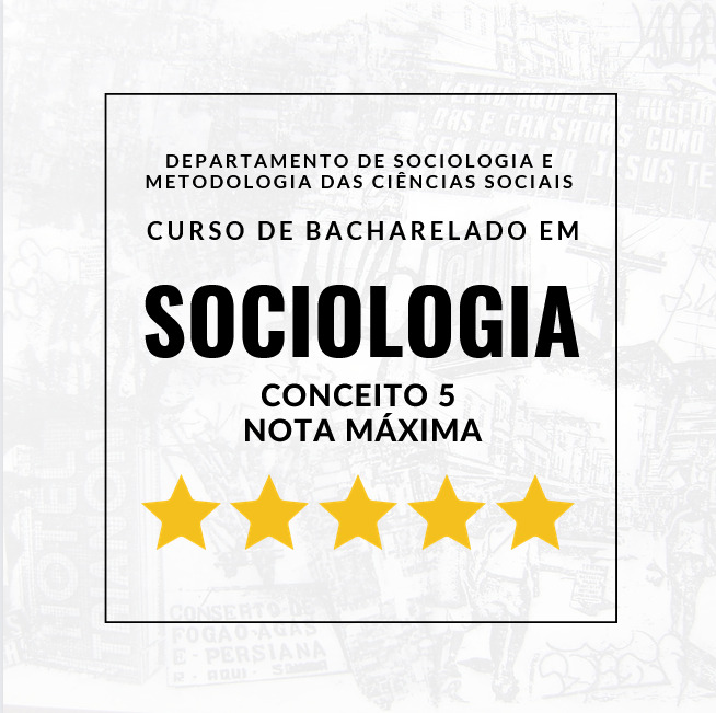CURSO DE BACHARELADO EM SOCIOLOGIA CONCEITO 5